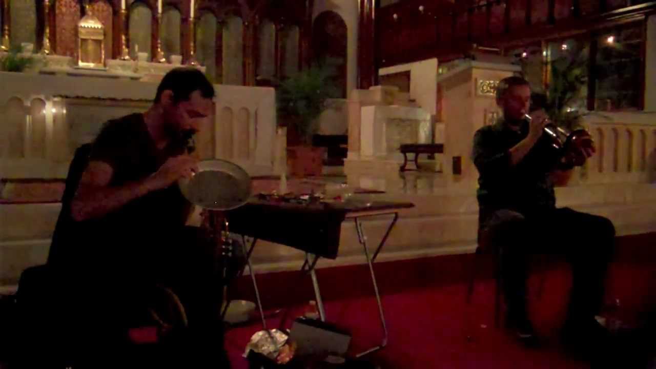 Nate Wooley and Mazen Kerbaj Live at Our Lady of Lebanon Cathedral 2012-09-19