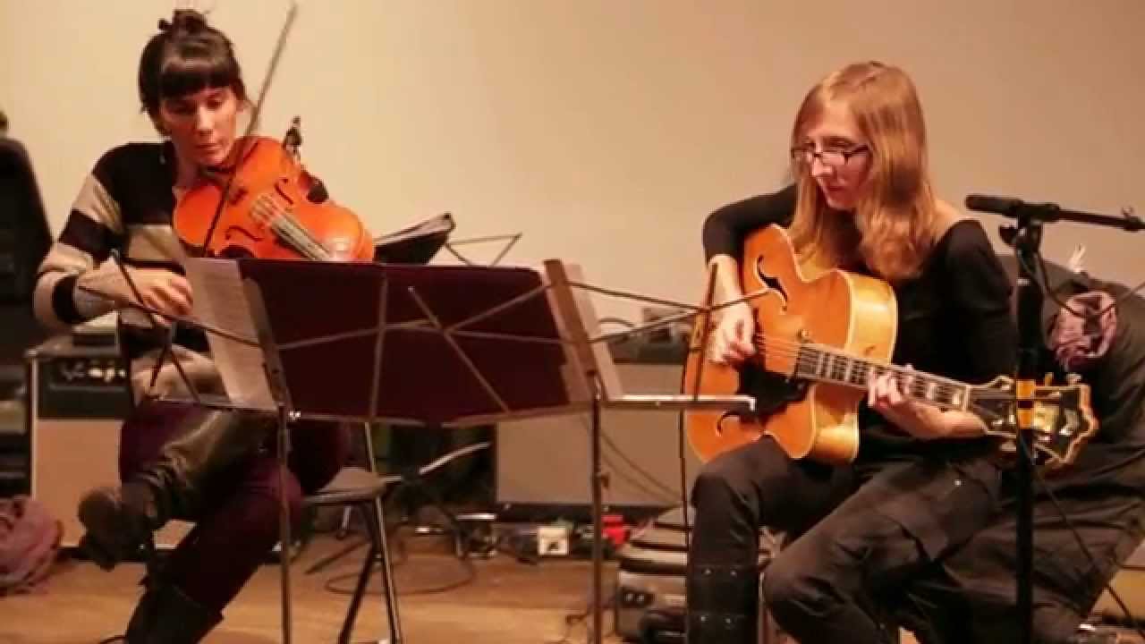 Mary Halvorson and Jessica Pavone Live at the Dither Extravaganza 2012