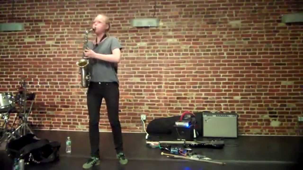 Mette Rasmussen Solo Live at Angler Movement Arts Center (Philadelphia) 2014-06-13